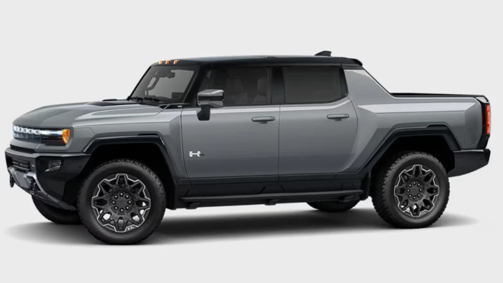 GMC Hummer EV gris métallisé